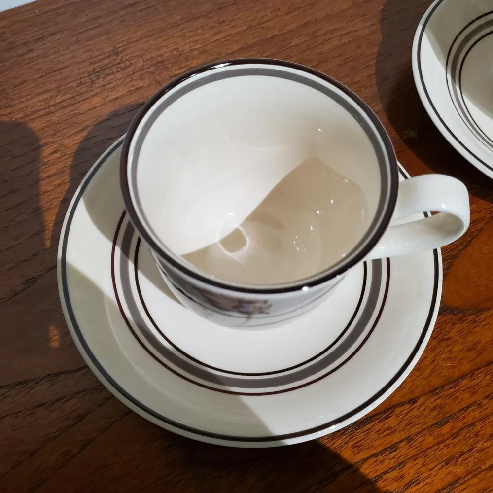 Keltcraft Noritake Ireland Partners  Cup And Saucer Sets 9127‎